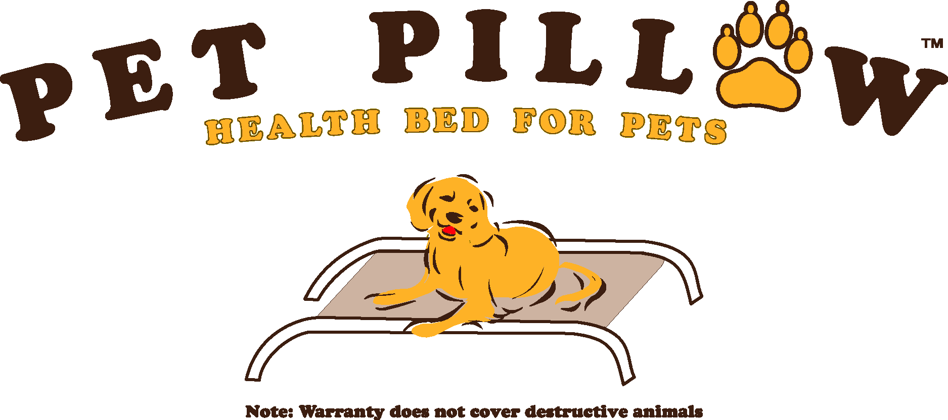 Pet Pillow Logo Vector Logo